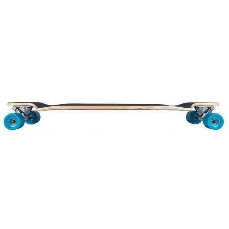 D Street Drop Down Longboard Hawaiian blue/red 39.5"