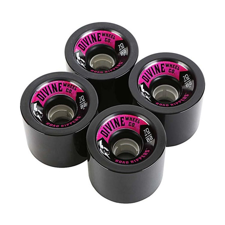 Divine Road Rippers 70mm 82a Black