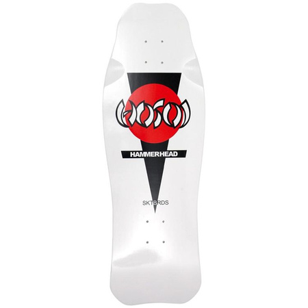 Hosoi Hammerhead Double Kick White Deck