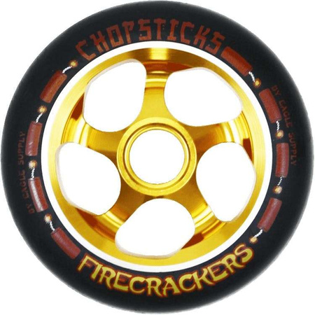 Koło CHOPSTICKS SCOOTER WHEEL FIRECRAKCER BLACK 110MM