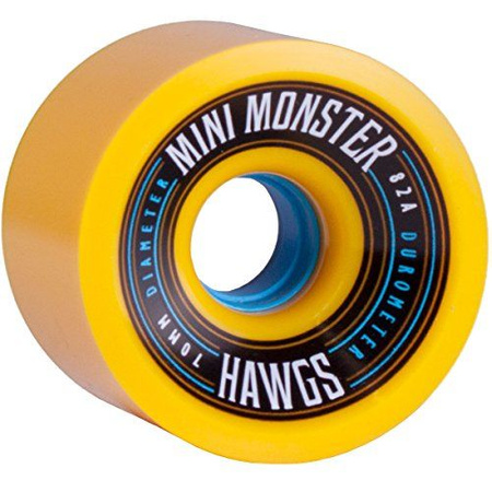 Mini Monster Hawgs 70mm 82a żółte